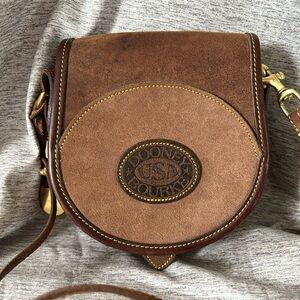 Vintage Dooney and Bourke Nubuc Suede Crossbody